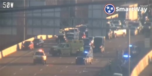 Two injured following multi-vehicle crash on I-40