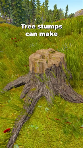 TREE stumps can make you INVISIBLE in Rust! 👻#rust#rustgame#rustpc#rusttips#rusttipsandtricks#rustupdate#rustbuilding#rusttree#rustglitch#pinehosting