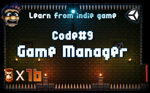 Unity 2D教程:从《Robbie》学习开发16: GameManager