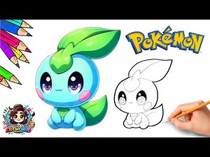 How to Draw Cute Pokémon | Easy Drawing Tutorial