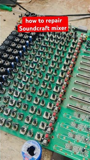 how to repair soundcraft mixer #mohithifidj2020