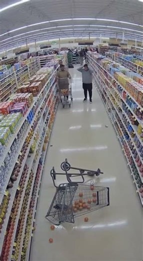 Shopping Cart Jump Goes HORRIBLY Wrong