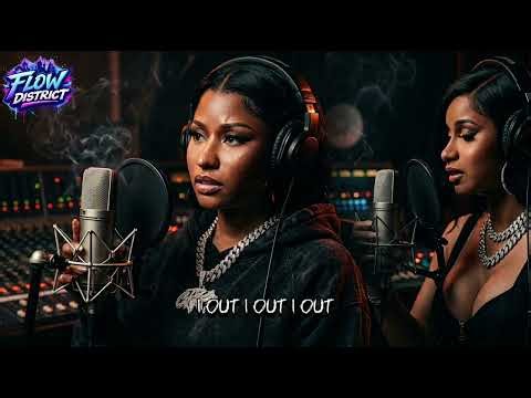Nikki Minaj ft Cardi B - ZERO COMPETITION [Official music lyrics video]