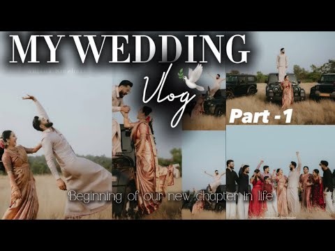 എന്റെ WEDDING VLOG💍💐PART-1 | ANJANA SREEHARI| #wedding #southindianwedding #keralawedding #kalyanam