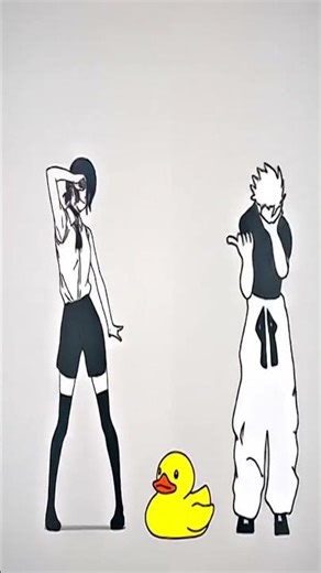 First time using AI like this it’s kinda bad but I got a duck tho #jjk