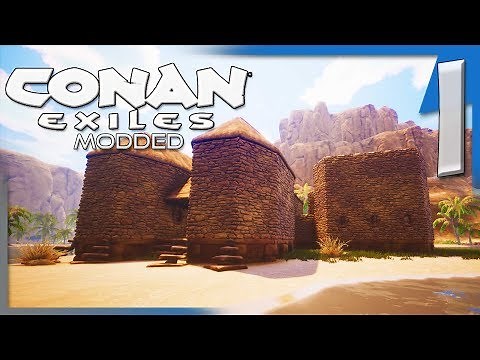 SO MANY MODS!? | Modded Conan Exiles Gameplay/Let's Play E1