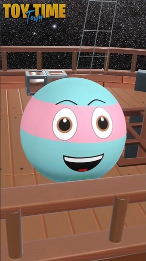 Space Pirates vs Super Planets! Toy Time Town Short #short