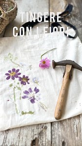 1.5M views · 16K reactions | Ti tira con i fiori su tessuto. Eco print .seguimi su Instagram per saperne di più https://instagram.com/amandadeni?utm_medium=copy_link | Amanda Deni rossotibet | Facebook