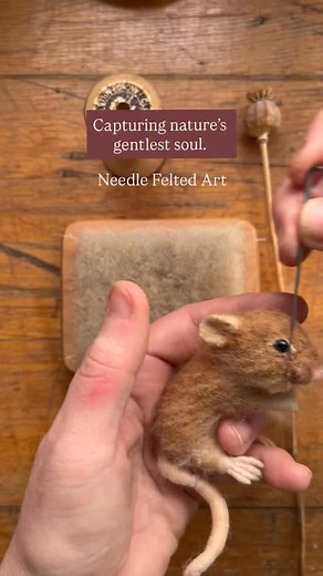 17K views · 8.8K reactions | Realistic Needle Felting | Creating a...