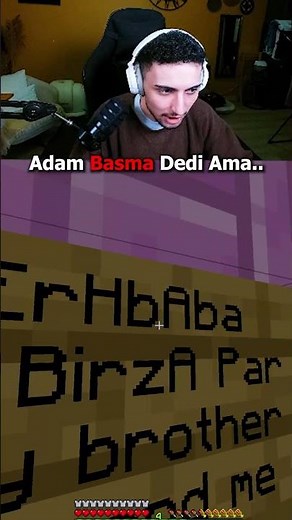 Adam told him not to press the button, but...