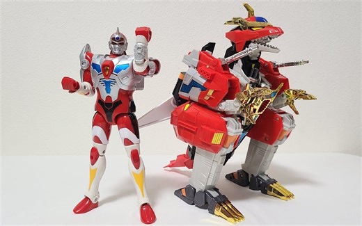 YYZ-电光超人 DX 龙帝 特摄版 合体