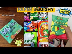 🌸PAPER SQUISHY - 🌼 BEST COMPILATION 2024🌷 #100 #papersquishy