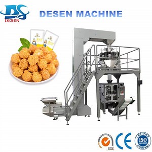 [Hot Item] Shanghai Full Automatic Vffs Puffed Food Potato Chips Packaging Machine