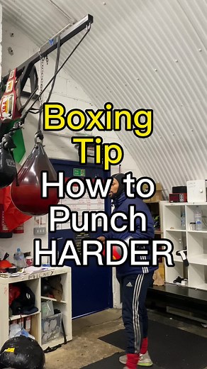 How to punch harder #boxingtips #boxingtutorial #boxingtok #fyp #learnboxing