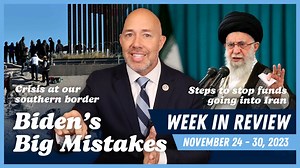 Congress was on clean-up duty this week. We held a hearing to discuss Biden’s border crisis, and passed legislation to permanently freeze the $6 billion in Iranian funds after Biden made the mistake of releasing them. Check out the latest #WeekInReview: | Congressman Brian Mast