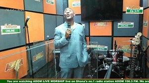 Rev. Dr. Lawrence Tetteh, Worldwide Miracle Outreach International on Ghana's no.1 radio station, Adom 106.3 FM, Adom Live Worship. | Adom 106.3 FM