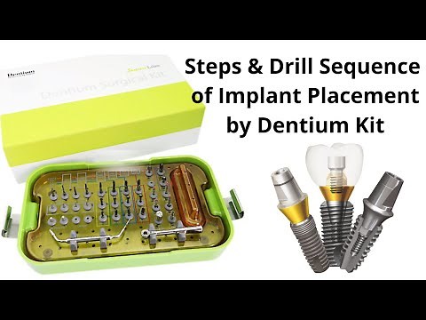 Basic #dental #implantology Course- Dentium implant Superline kit, Drill sequence and Review