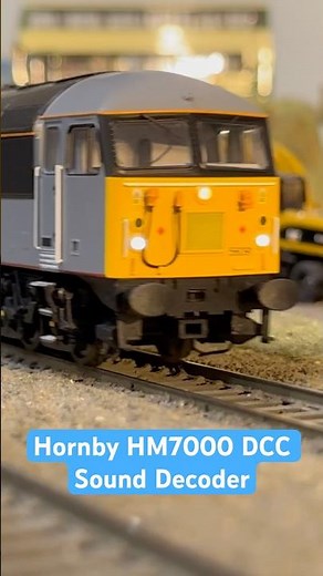 Class 56 with Hornby HM7000 DCC sound and a tablet speaker #modelrailway #dccsound #railway #hornby