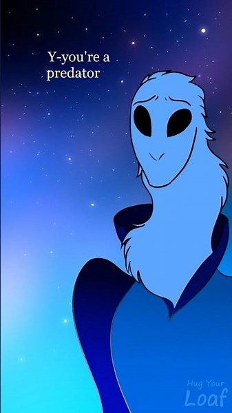 The ALIEN is afraid... #alien #animation #meme #animationshorts #shorts #animationmeme #art