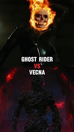 Ghost Rider vs Vecna #shorts #mcu #strangerthings