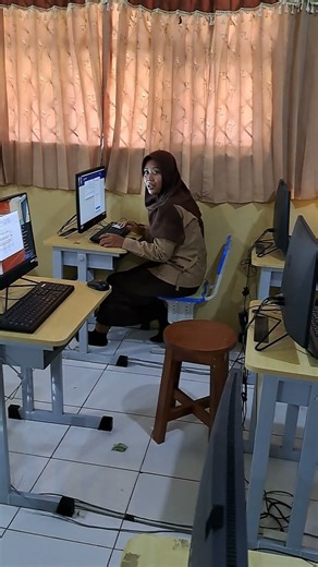Simulasi TKA cek koneksi jaringan WiFi