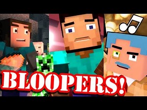 "Mine it Out" Minecraft Parody - BLOOPERS & More!
