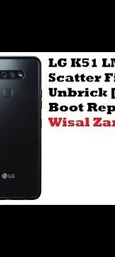 LG K51 LM-K500 Scatter Firmware Unbrick [Dead Boot Repair]