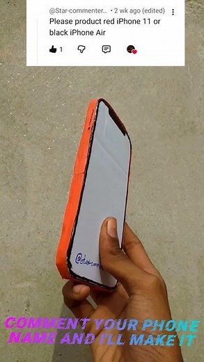 I make I Phone 11 with Cardboard|#cardboard #craft #iphone #art