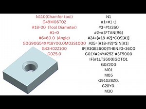 Chamfer Program in macro vmc program