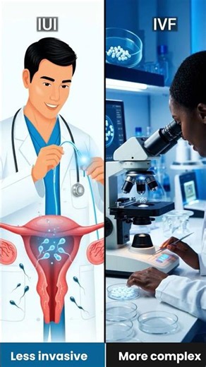 IUI vs IVF. Two letters apart. Very different journeys.