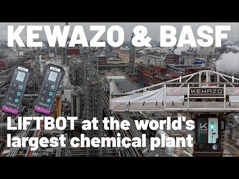 KEWAZO & BASF - LIFTBOT at the world's largest chemical plant
