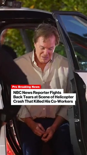 NBC 4 reporter Robert Kovacik fought tears live after a helicopter crash killed co-workers in Chatsworth, Los Angeles on Sept. 15, 2026. Photojournalist Eliana Moreno and pilot George Marciniw died covering a nearby bus crash that killed 2. A third victim on the ground was identified as 29-year-old Edy Gutierrez Mejia. Kovacik reported from the scene, crossed police tape, and sat teary-eyed in a squad car, calling the moment tough as colleagues rallied. Via: New York Post by KNN News #NBCnews #h