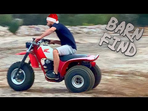 1984 Honda ATC200X Barn Find