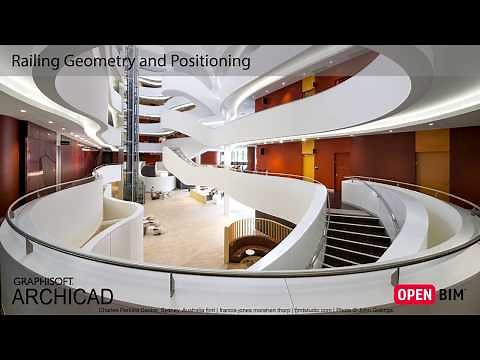 ARCHICAD 21 - Railing Geometry and Positioning