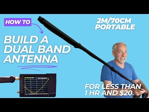 Home brew Dual-Band 2m/70cm PA0FBK Antenna: Quick, Cheap and Portable [for less than $20 and 1 hour]