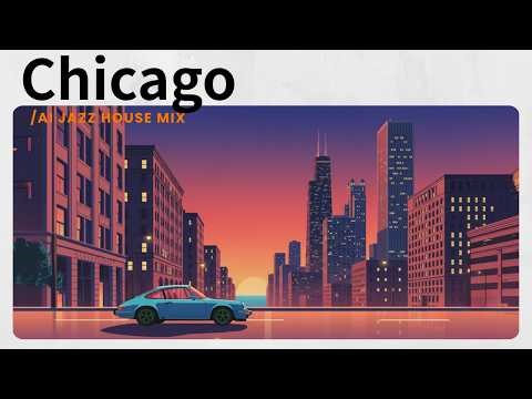 Chicago-Inspired Jazz House Mix | Lake Shore Drive Sunset Sessions