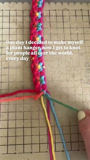 How One Plant Hanger Changed Everything! #shopsmall #madebyhand #macrame
