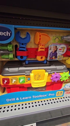 Drill & learn toolbox #vtech #funtoplay #learningtools #youtubeshorts