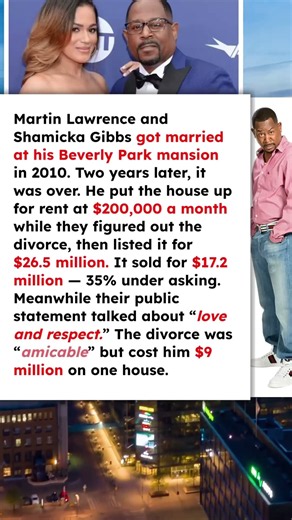 How Martin Lawrence’s “Amicable” Divorce Still Cost Him $9 Million on One House