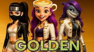 1M views · 42K reactions | K-Pop Demon Hunters GOLDEN Italian...