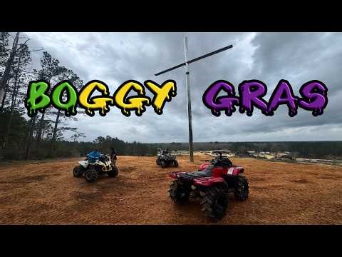 MUDDY GRAS AT BOGGS ! TOWING CAN-AMS