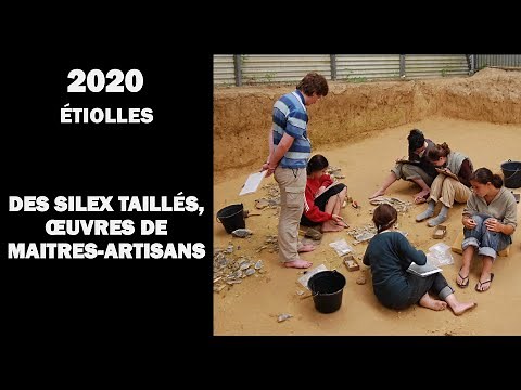 Étiolles : des silex taillés, oeuvre de maîtres-artisans