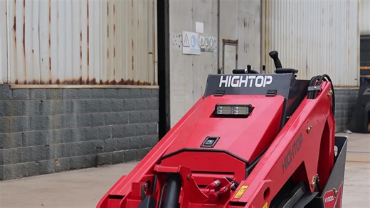 Compact Front End Loader Derett V1000 Mini Skid Steers Track Loader Featuring 25hp Diesel Float Capability HTS1000