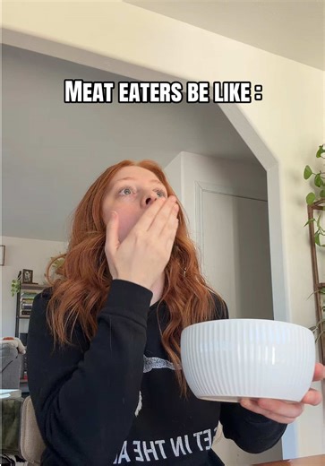 Meat eaters be like…. #vegan #meateater #meateaters #veganism #govegan | Vegan