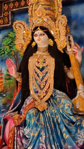 Saraswati Puja 2026 #saraswatipuja #saraswatipuja2026 #saraswativandana #bongnabnagali #light