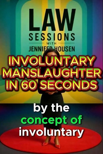 CRIMINAL LAW - INVOLUNTARY MANSLAUGHTER