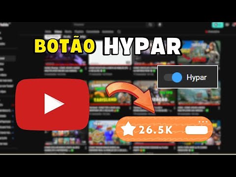 COMO USAR o BOTÃO "HYPAR" no YOUTUBE (NOVA MONETIZAÇÃO) 🔥✅️