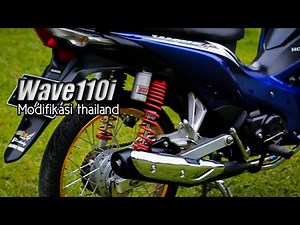 Wave 110i modifikasi thailand