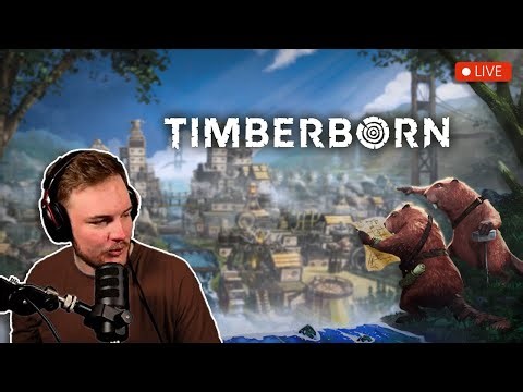 🔴 Live Replay | First Time Playing Timberborn… What Could Go Wrong?