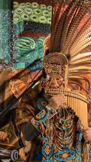 Mesmerizing Pan Flute in NYC Subway | TIMES SQUARE Magic #shorts